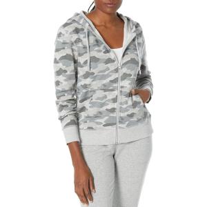 image:imageAmazon Essentials womens Fleece FullZip Hoodie Available in Plus SizeGrey Camo