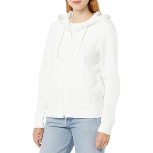 image:imageAmazon Essentials womens Fleece FullZip Hoodie Available in Plus SizeIvory