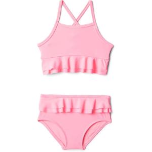 image:imageAmazon Essentials x Sofia Grainge Toddlers and Baby Girls TwoPiece Swimsuit with Crisscross StrapsCandy Pink