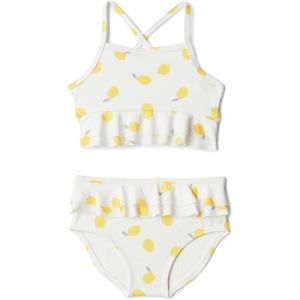 image:imageAmazon Essentials x Sofia Grainge Toddlers and Baby Girls TwoPiece Swimsuit with Crisscross StrapsIvory Lemon