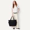 image:imageAmazon Essentials Womens Quilted Cotton Travel Tote Bag Black One SizeBlack