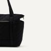 image:imageAmazon Essentials Womens Quilted Cotton Travel Tote Bag Black One SizeBlack