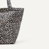 image:imageAmazon Essentials Womens Extra Large Overnight Travel Tote Bag Navy Geo One SizeTan Leopard