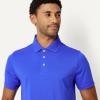 image:imageAmazon Essentials Mens Moisture Wicking Golf Polo Shirt Short Sleeve SlimFit QuickDryBlue
