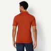 image:imageAmazon Essentials Mens Moisture Wicking Golf Polo Shirt Short Sleeve SlimFit QuickDryBrick Red