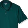 image:imageAmazon Essentials Mens Moisture Wicking Golf Polo Shirt Short Sleeve SlimFit QuickDryDark Green