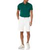 image:imageAmazon Essentials Mens Moisture Wicking Golf Polo Shirt Short Sleeve SlimFit QuickDryDark Green