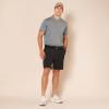 image:imageAmazon Essentials Mens Moisture Wicking Golf Polo Shirt Short Sleeve SlimFit QuickDryDark Grey Heather
