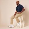 image:imageAmazon Essentials Mens Moisture Wicking Golf Polo Shirt Short Sleeve SlimFit QuickDryDark Navy