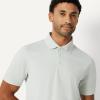 image:imageAmazon Essentials Mens Moisture Wicking Golf Polo Shirt Short Sleeve SlimFit QuickDryLight Sage Green