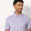 image:imageAmazon Essentials Mens Moisture Wicking Golf Polo Shirt Short Sleeve SlimFit QuickDryLilac