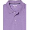 image:imageAmazon Essentials Mens Moisture Wicking Golf Polo Shirt Short Sleeve SlimFit QuickDryPurple Heather
