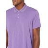 image:imageAmazon Essentials Mens Moisture Wicking Golf Polo Shirt Short Sleeve SlimFit QuickDryPurple Heather