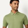 image:imageAmazon Essentials Mens Moisture Wicking Golf Polo Shirt Short Sleeve SlimFit QuickDrySage Green