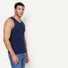 image:imageAmazon Essentials Mens SlimFit Ribbed TankNavy BlazerDark Blue