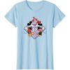 image:imageAmazon Essentials Mickey and Minnie Smiling in Love Valentines Day Short Sleeve TShirtBaby Blue