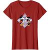 image:imageAmazon Essentials Mickey and Minnie Smiling in Love Valentines Day Short Sleeve TShirtCranberry Red