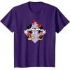 image:imageAmazon Essentials Mickey and Minnie Smiling in Love Valentines Day Short Sleeve TShirtPurple