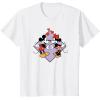 image:imageAmazon Essentials Mickey and Minnie Smiling in Love Valentines Day Short Sleeve TShirtWhite