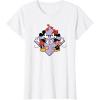 image:imageAmazon Essentials Mickey and Minnie Smiling in Love Valentines Day Short Sleeve TShirtWhite