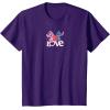 image:imageAmazon Essentials Stitch and Angel Love Valentines Day TShirtPurple
