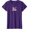 image:imageAmazon Essentials Stitch and Angel Love Valentines Day TShirtPurple