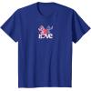image:imageAmazon Essentials Stitch and Angel Love Valentines Day TShirtRoyal Blue
