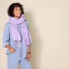 image:imageAmazon Essentials Unisex Adults Oversized Woven Scarf with FringeLavender