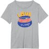 image:imageAmazon Essentials Winnie the Pooh Love As Sweet As Hunny Valentines Day TShirtHeather Grey