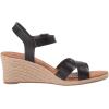 image:imageAmazon Essentials Womens Ankle Strap Espadrille Wedge SandalBlack