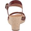 image:imageAmazon Essentials Womens Ankle Strap Espadrille Wedge SandalBrown