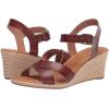 image:imageAmazon Essentials Womens Ankle Strap Espadrille Wedge SandalBrown