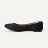 image:imageAmazon Essentials Womens Belice Comfortable SlipOn Ballet Flats ShoesBlack Microsuede