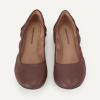 image:imageAmazon Essentials Womens Belice Comfortable SlipOn Ballet Flats ShoesDeep Brown