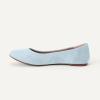 image:imageAmazon Essentials Womens Belice Comfortable SlipOn Ballet Flats ShoesLight Blue