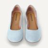 image:imageAmazon Essentials Womens Belice Comfortable SlipOn Ballet Flats ShoesLight Blue