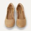 image:imageAmazon Essentials Womens Belice Comfortable SlipOn Ballet Flats ShoesTan Microsuede