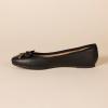 image:imageAmazon Essentials Womens Comfortable Round Toe Ballet Flats with BowBlack