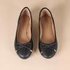 image:imageAmazon Essentials Womens Comfortable Round Toe Ballet Flats with BowBlack