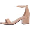 image:imageAmazon Essentials Womens Two Strap Ankle Strap Block Heel SandalBeige