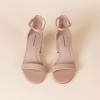 image:imageAmazon Essentials Womens Two Strap Ankle Strap Block Heel SandalBeige