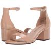 image:imageAmazon Essentials Womens Two Strap Ankle Strap Block Heel SandalBeige