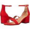 image:imageAmazon Essentials Womens Two Strap Ankle Strap Block Heel SandalBright Poppy Red