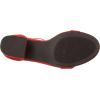 image:imageAmazon Essentials Womens Two Strap Ankle Strap Block Heel SandalBright Poppy Red