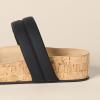 image:imageAmazon Essentials Womens Two Strap Slide Cork SandalsBlack
