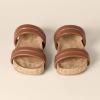 image:imageAmazon Essentials Womens Two Strap Slide Cork SandalsTan