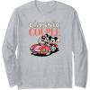 image:imageAmazon Essentials Mickey and Minnie Valentines Day Classic Couple Long Sleeve TShirtHeather Grey