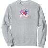 image:imageAmazon Essentials Stitch and Angel Love Valentines Day SweatshirtHeather Grey