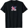 image:imageAmazon Essentials Stitch and Angel Love Valentines Day TShirtBlack