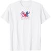 image:imageAmazon Essentials Stitch and Angel Love Valentines Day TShirtWhite